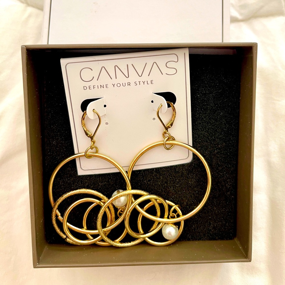 Hoop earrings
